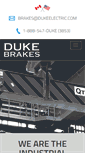 Mobile Screenshot of dukebrakes.com